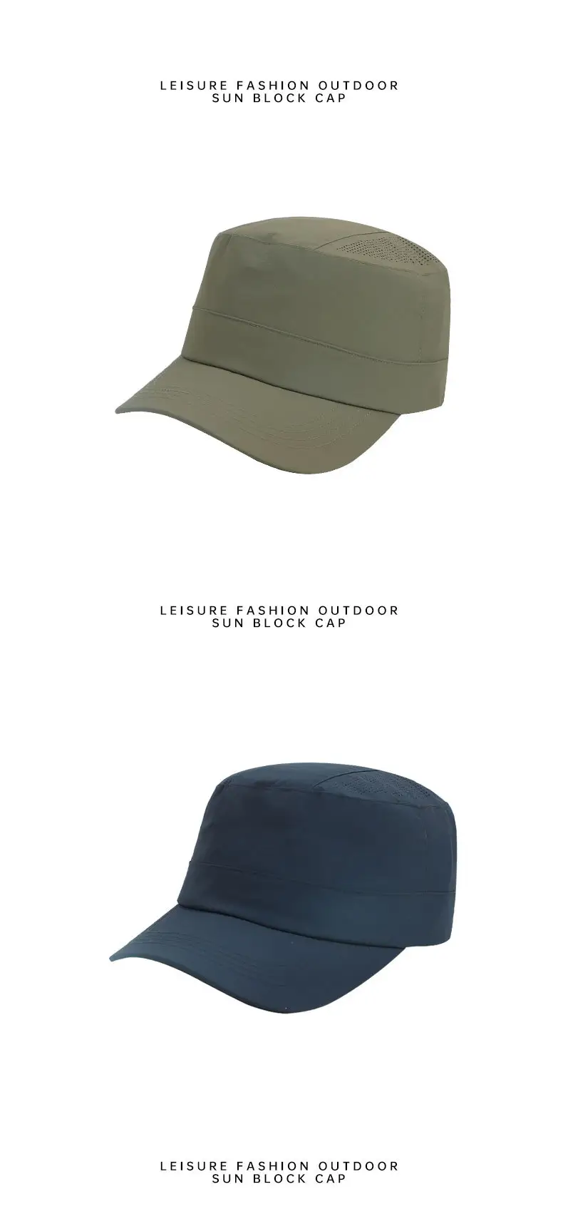 Women's Grey Mesh Sun Hat with Vent — feature 14