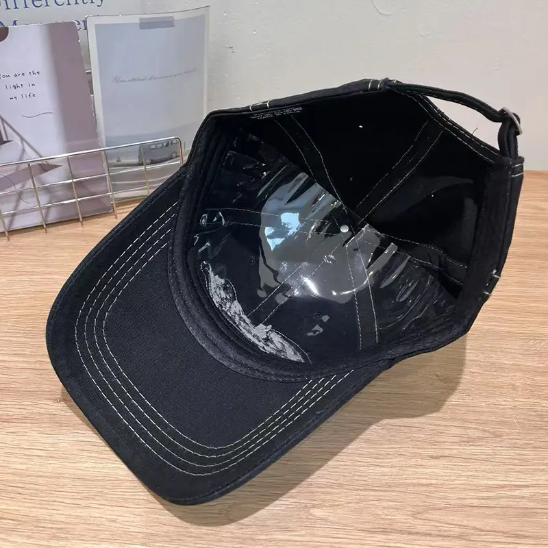 Women Summer Sunshade Korean Letter Embroidery Baseball Cap — feature 29