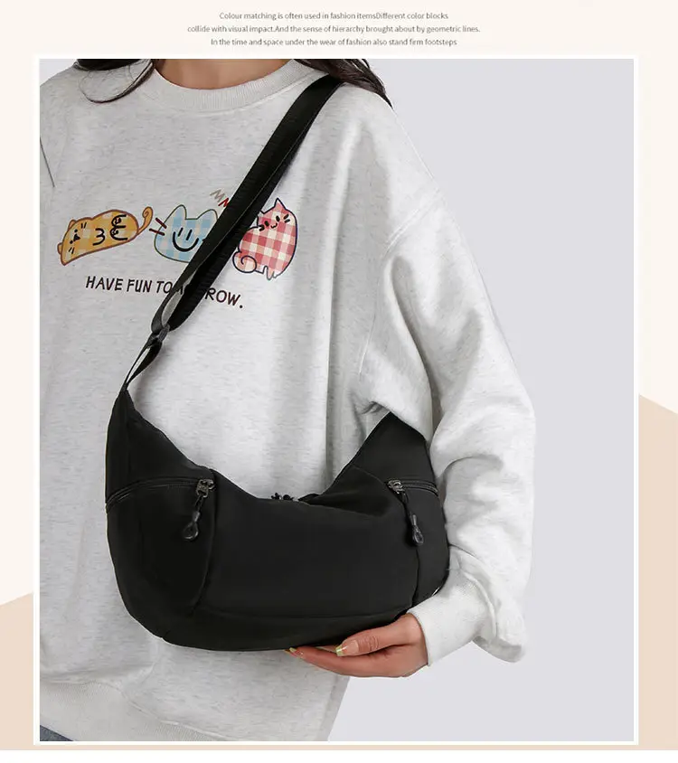 Red Crossbody Bag for Women Large Capacity Summer 2025 — feature 9