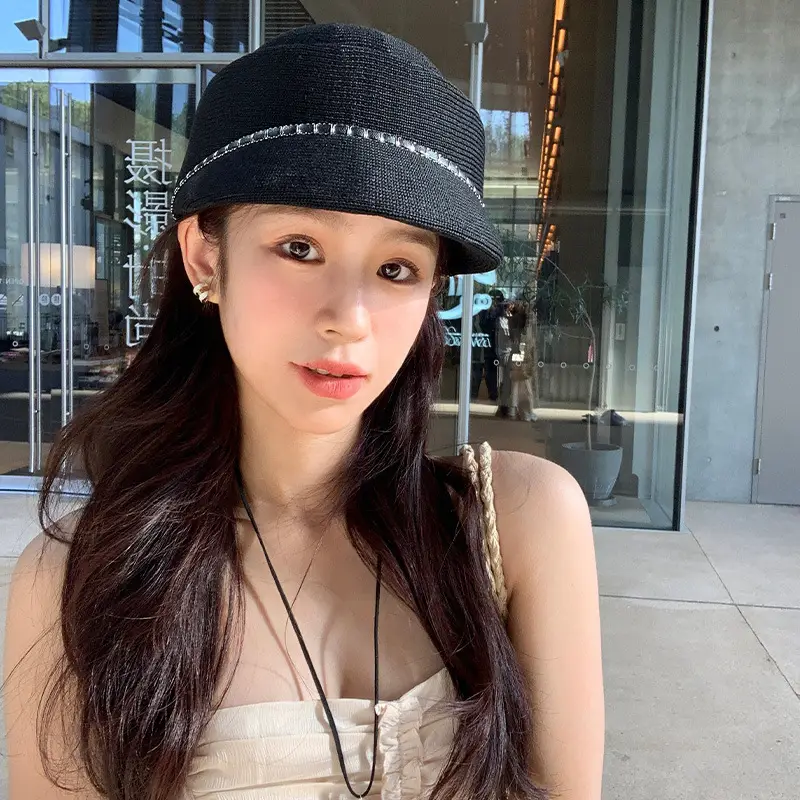 Women Equestrian Hat British Fashion Summer Outdoor Thin Breathable - Image 6