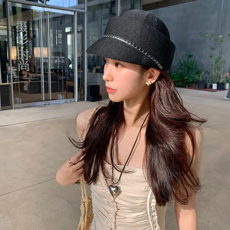Women Equestrian Hat British Fashion Summer Outdoor Thin Breathable - Image 7