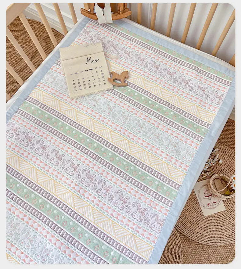 Baby Bed Sheet Old Coarse Cloth Bed Sheet Summer Mat Single Cotton 100 Cotton Soft Summer Mat Kindergarten Baby Maternal and Infant Category A — feature 21