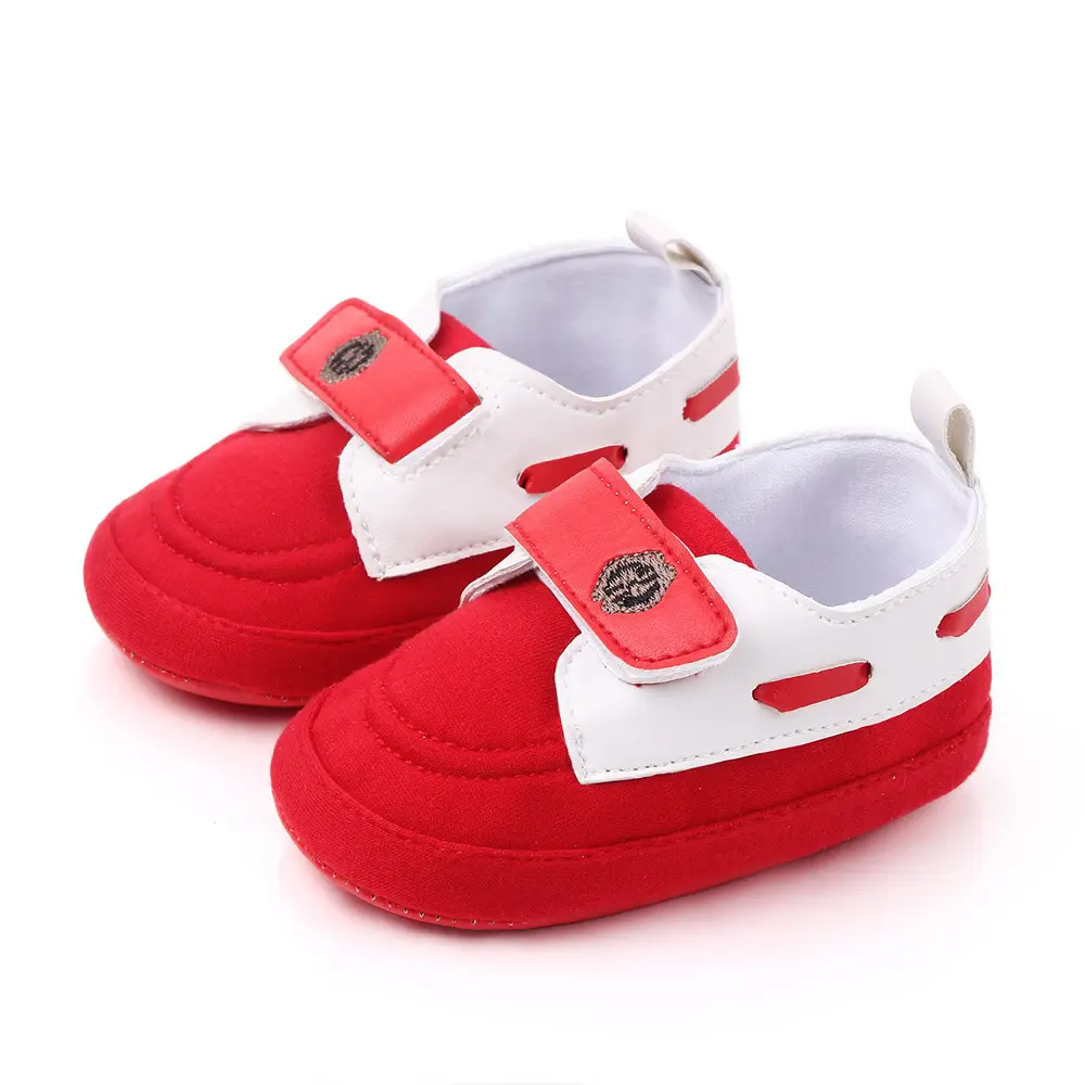 Baby Velcro Shoes Navy White Toddler Soft Sole — feature 14