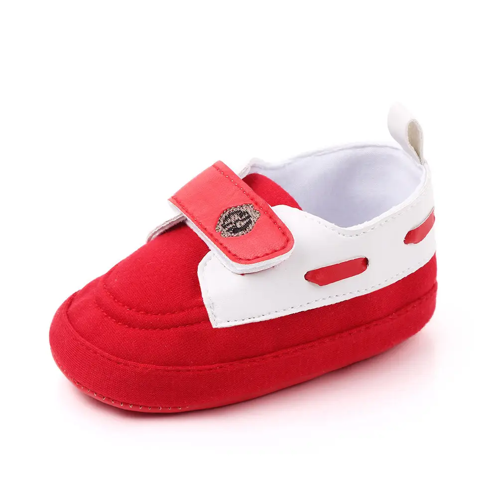 Baby Velcro Shoes Navy White Toddler Soft Sole — feature 16