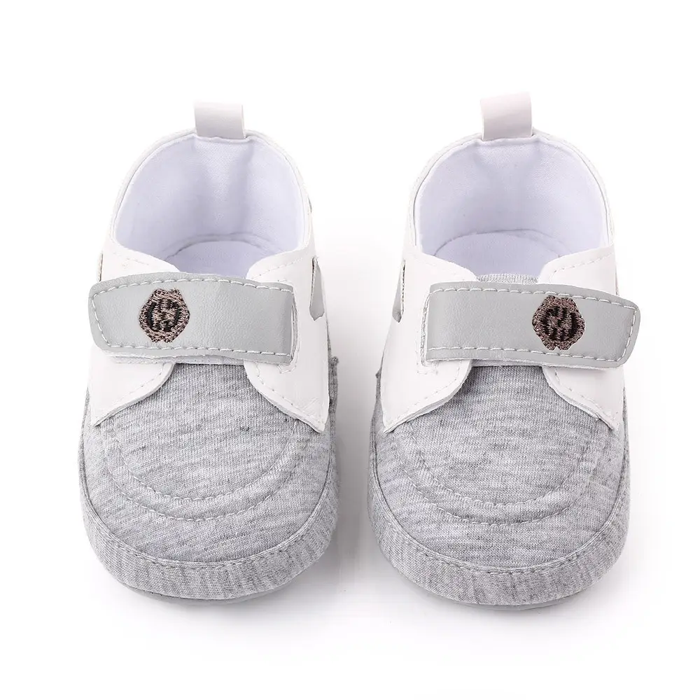 Baby Velcro Shoes Navy White Toddler Soft Sole — feature 8