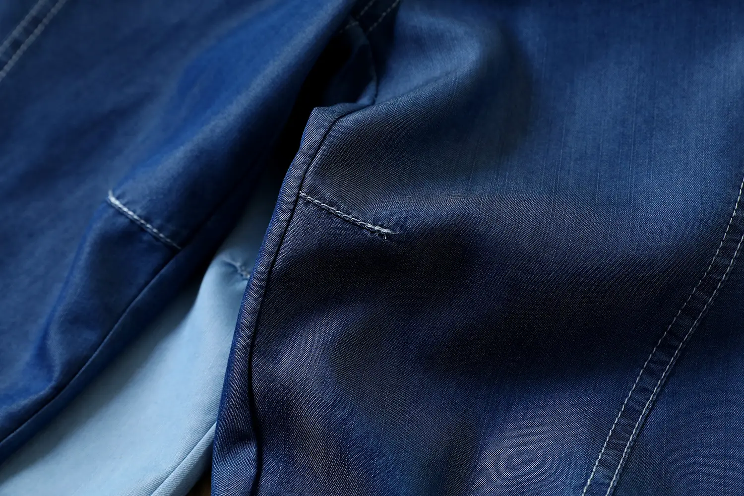 Blue Denim Fake Two-Waist Pants for Boys Summer 2025 — feature 7