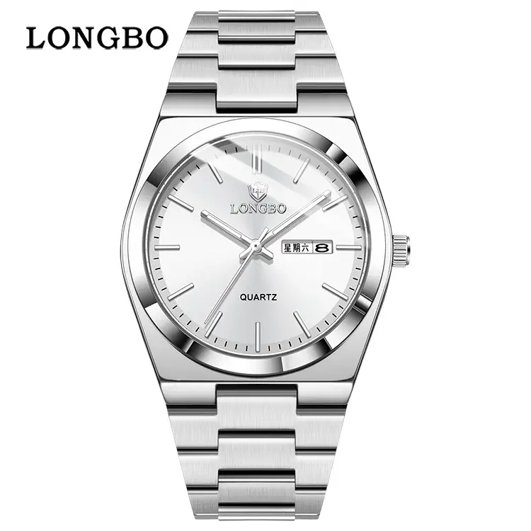 Longebo Ultra-Thin Quartz Watch Green Dial - Image 9