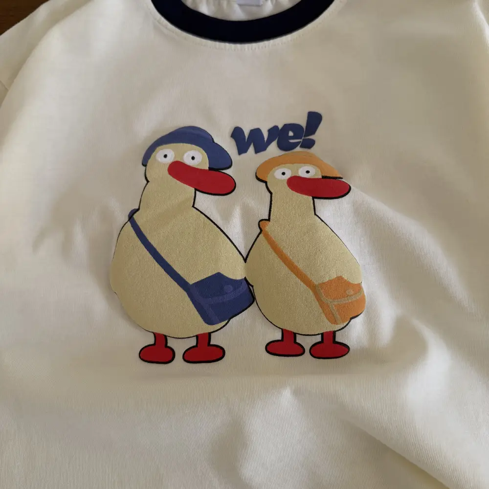 Boys Cotton Cartoon T-Shirt with Green Shorts — feature 6