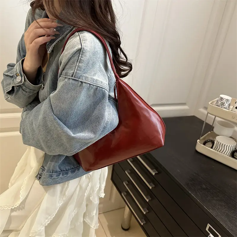 Women Vintage Shoulder Bag Set 4 Colors 2025 - Image 8