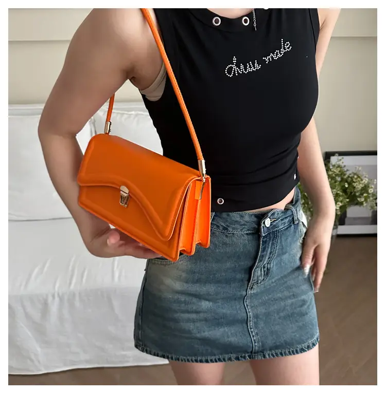 2025 Neon Satchel Bag with Retro Design — feature 13