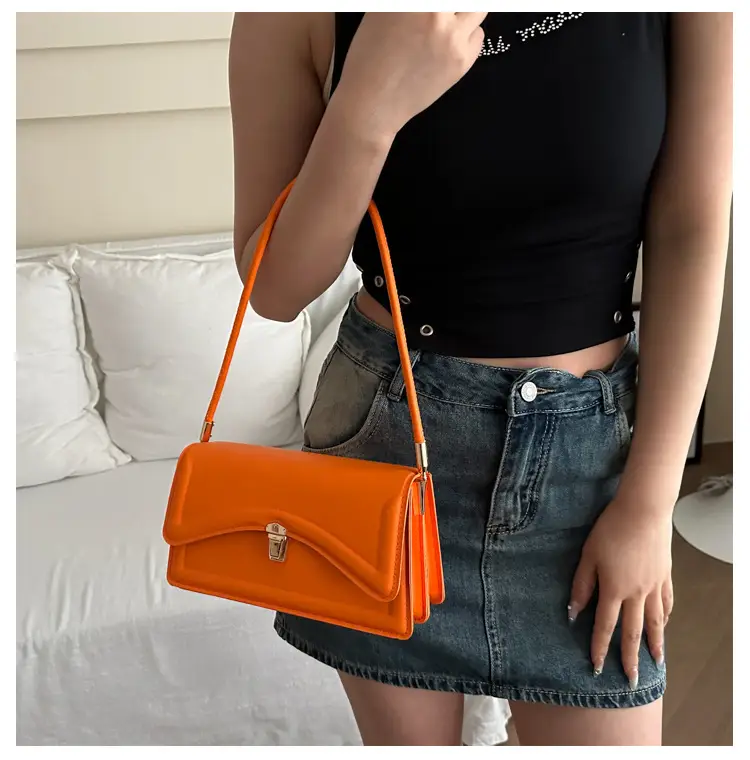 2025 Neon Satchel Bag with Retro Design — feature 14