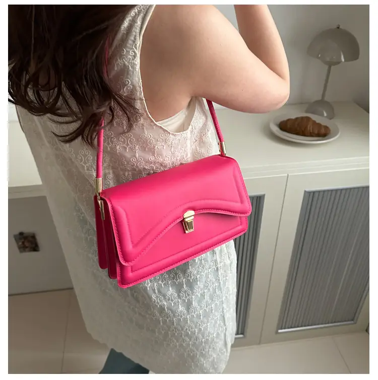 2025 Neon Satchel Bag with Retro Design — feature 8