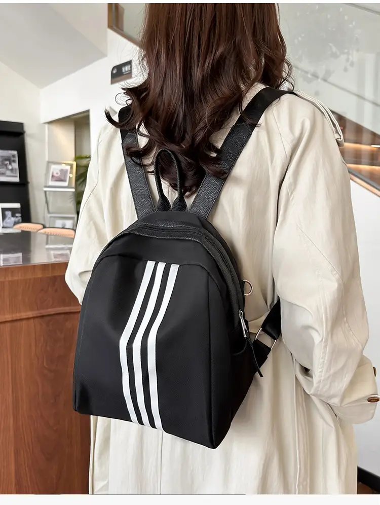 Women's Black 3-Strip Casual Crossbody Bag 2025 — feature 23
