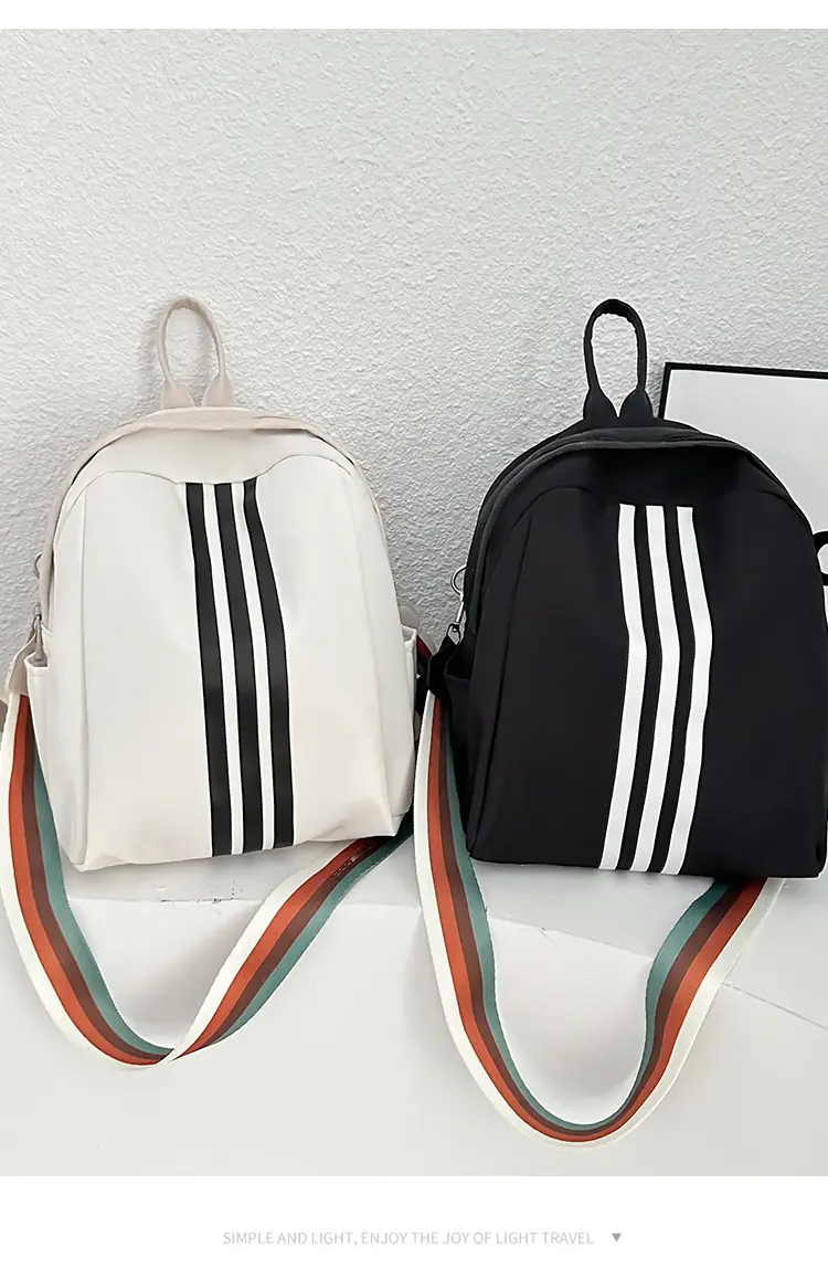 Women's Black 3-Strip Casual Crossbody Bag 2025 — feature 33
