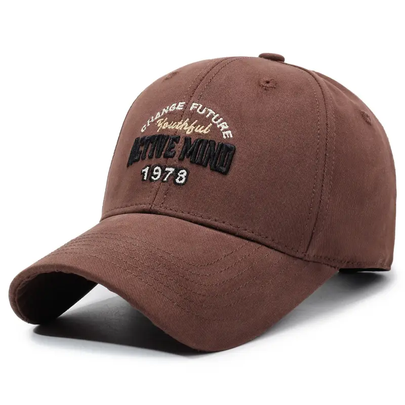 Women's Pink Letter Embroidered Baseball Cap 1978