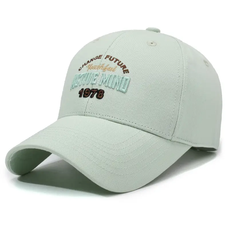 Women's Pink Letter Embroidered Baseball Cap 1978