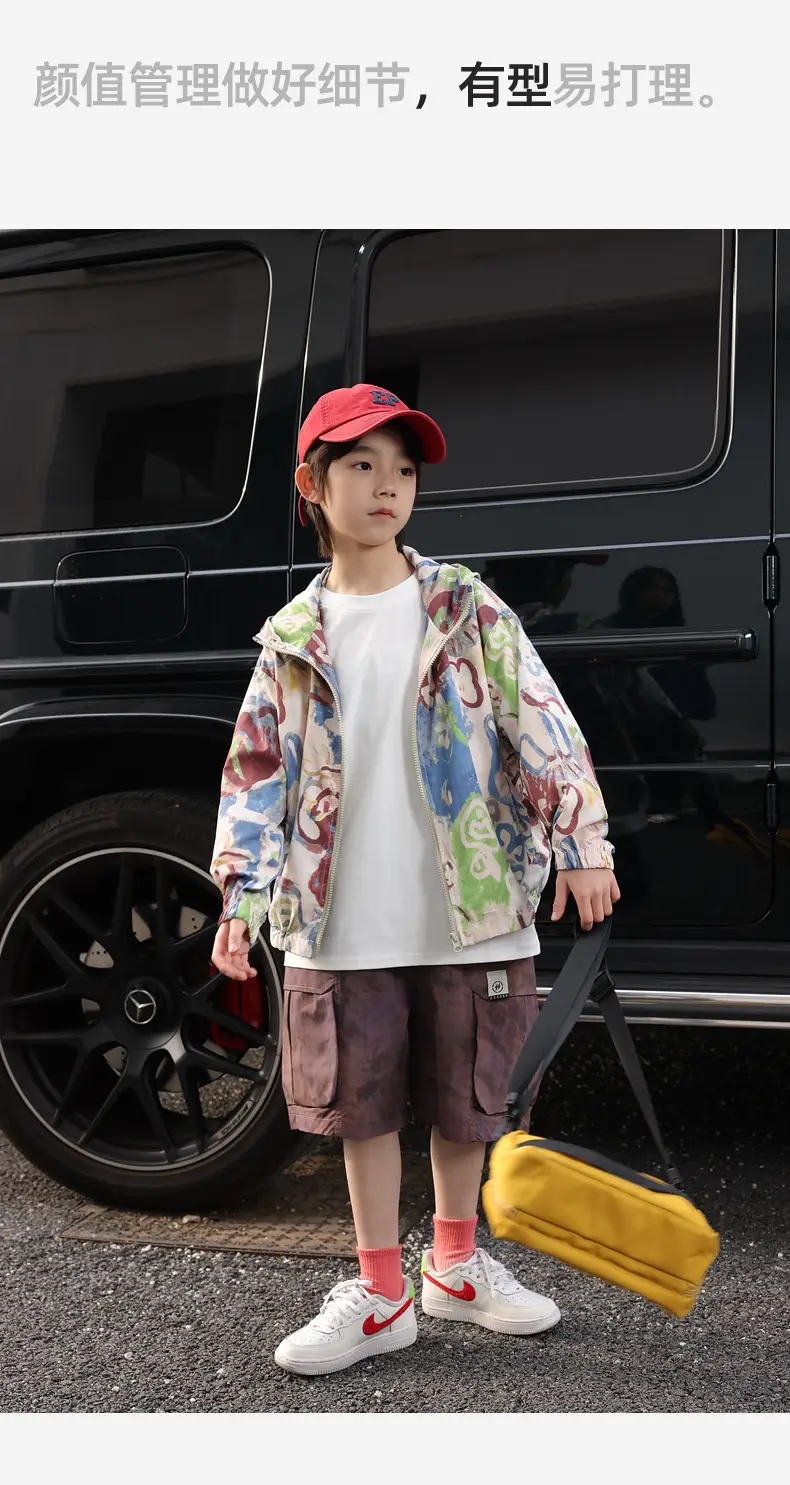 Nezha Print Boys White T-Shirt 2026 Summer — feature 31