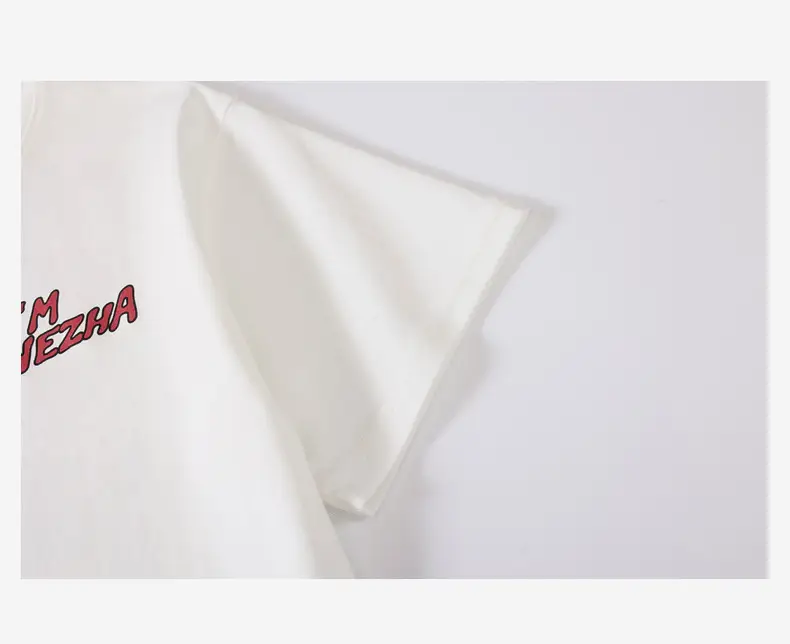 Nezha Print Boys White T-Shirt 2026 Summer — feature 36