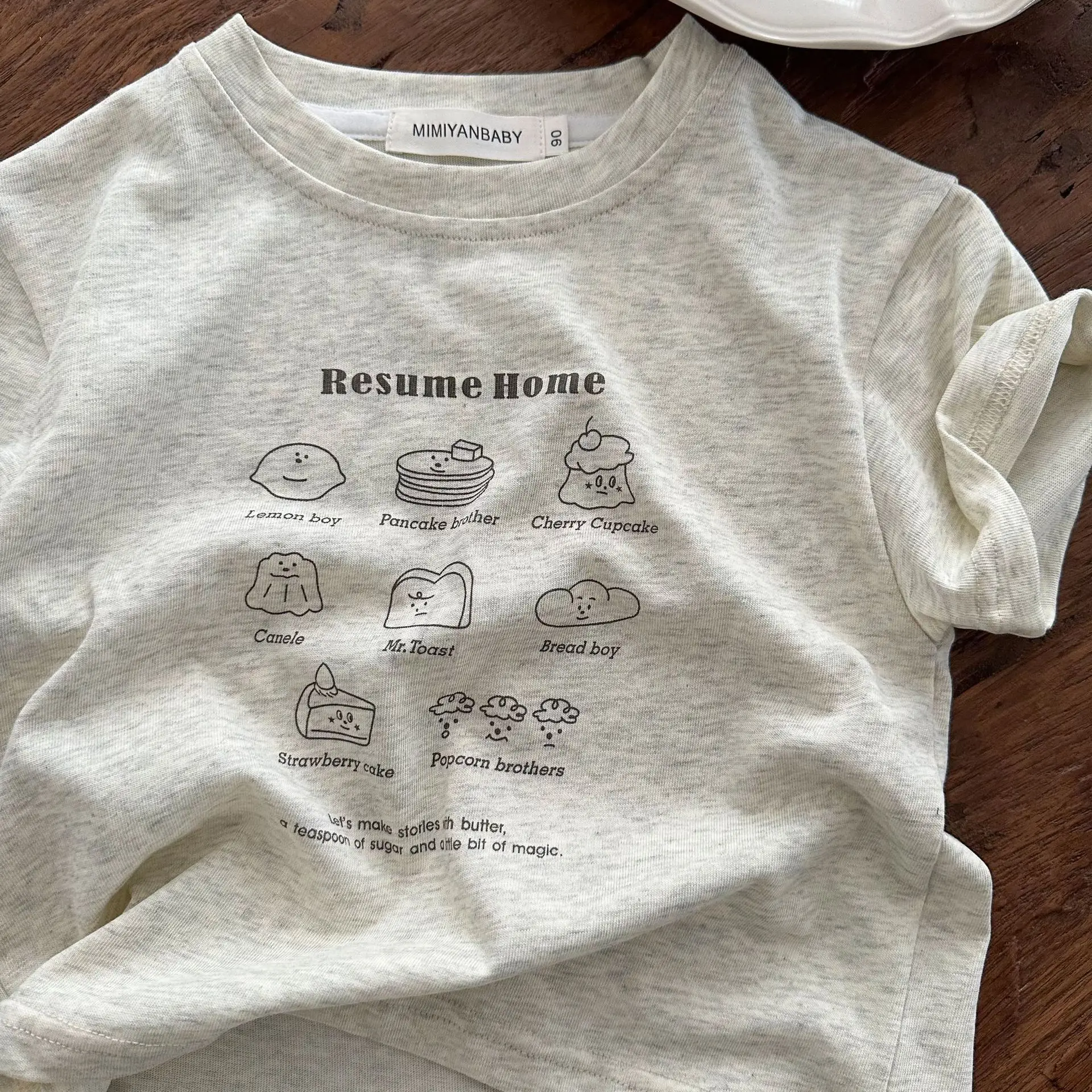 Baby T-shirt Cartoon Print Pure Cotton Summer Wear — feature 5