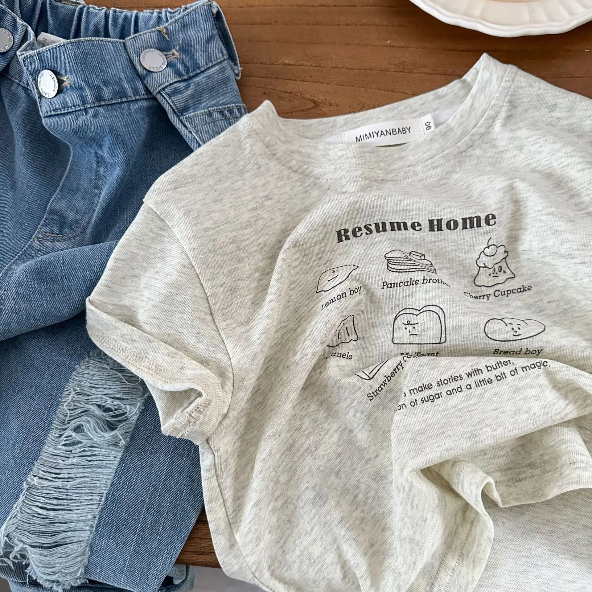 Baby T-shirt Cartoon Print Pure Cotton Summer Wear — feature 8