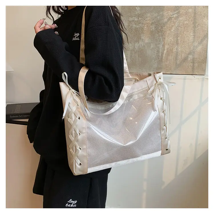 Transparent Large Capacity Women's Shoulder Bag 2025 — feature 10