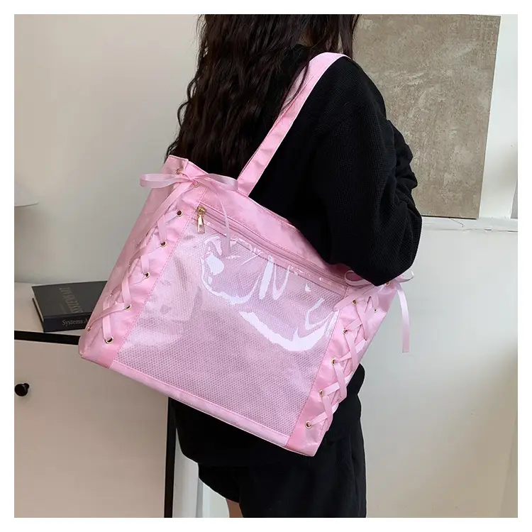 Transparent Large Capacity Women's Shoulder Bag 2025 — feature 11