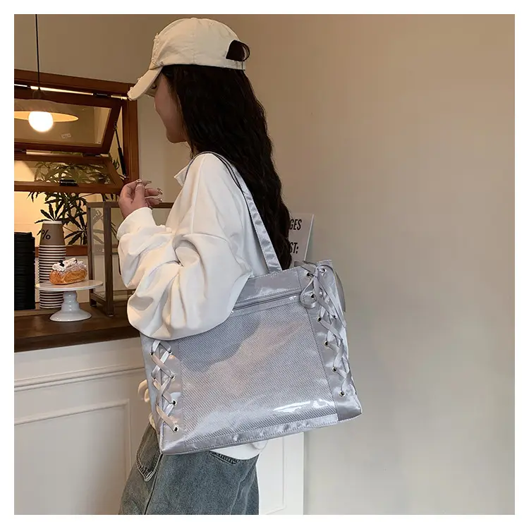 Transparent Large Capacity Women's Shoulder Bag 2025 — feature 16