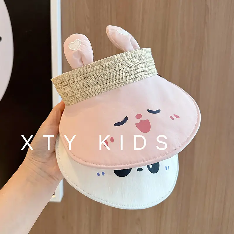 Baby Sunshade Hat with Big Eaves for Girls - Image 5
