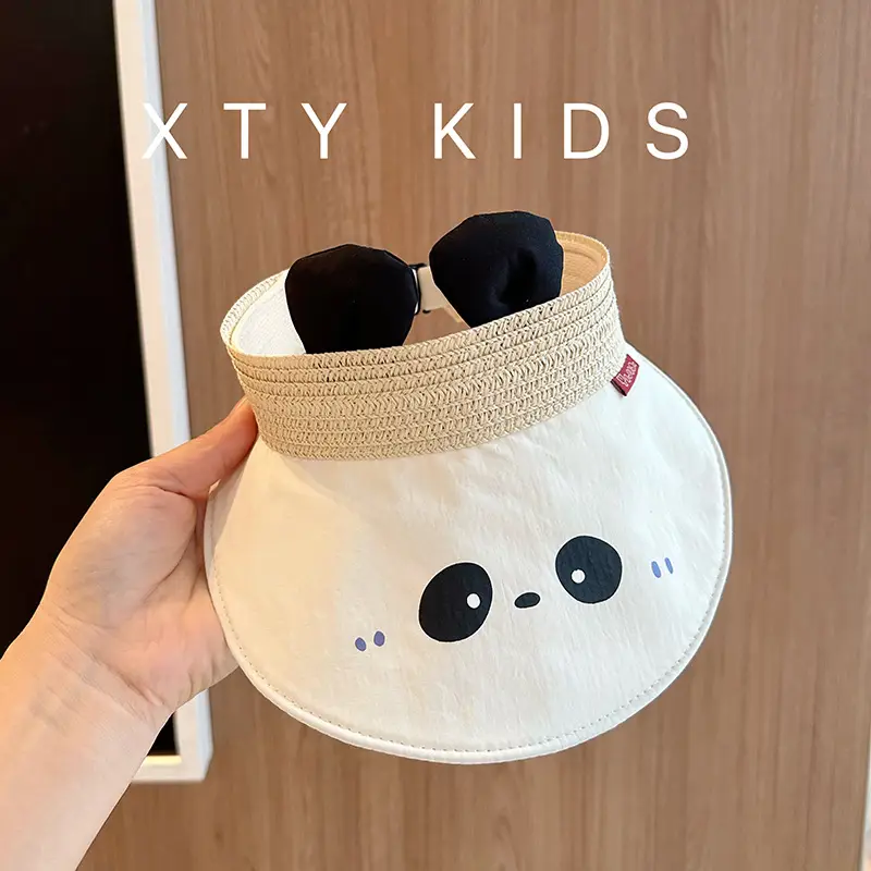 Baby Sunshade Hat with Big Eaves for Girls - Image 4