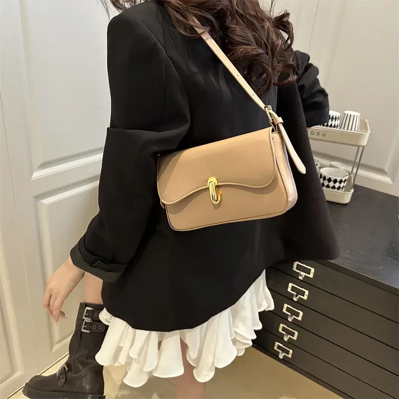 Pink Lock Crossbody Bag for Women 2025 - Image 8