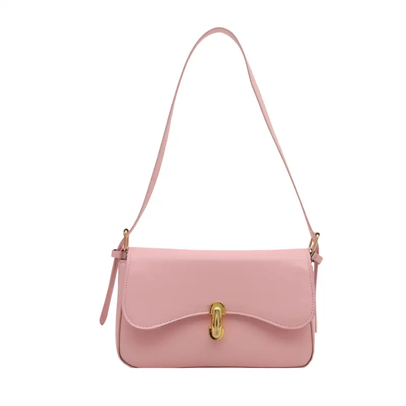 Pink Lock Crossbody Bag for Women 2025 - Image 10