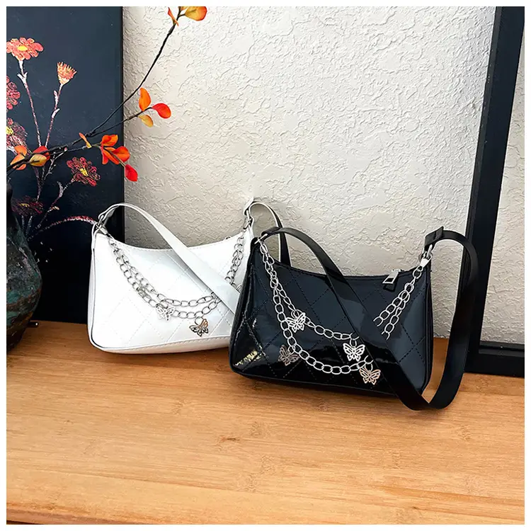Black Butterfly Chain Shoulder Bag for Women — feature 20