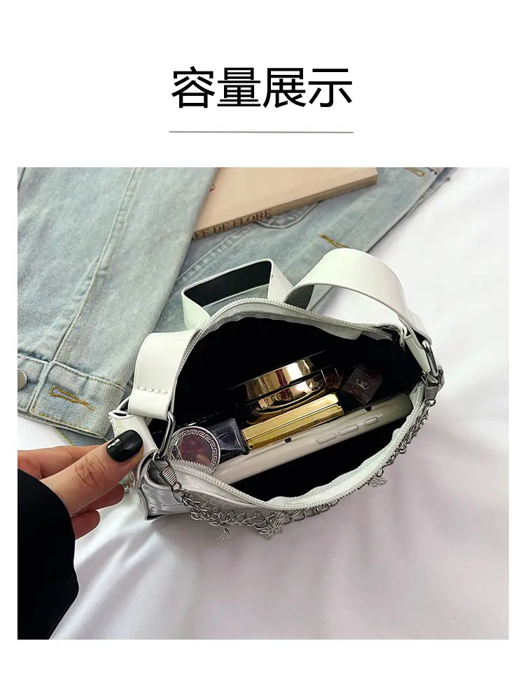 Black Butterfly Chain Shoulder Bag for Women — feature 6
