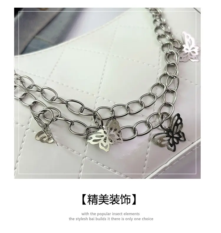Black Butterfly Chain Shoulder Bag for Women — feature 8
