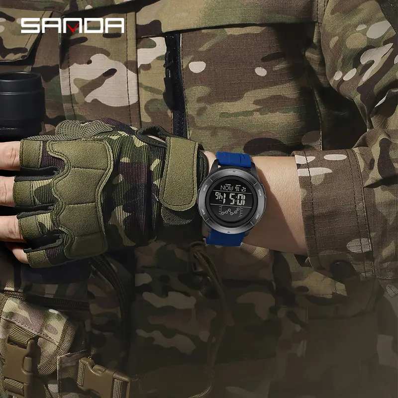 Sanda Digital Counting Watch Multi-Color Fashion - Image 8