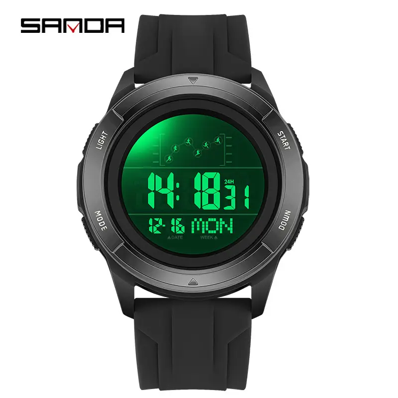 Sanda Digital Counting Watch Multi-Color Fashion - Image 10