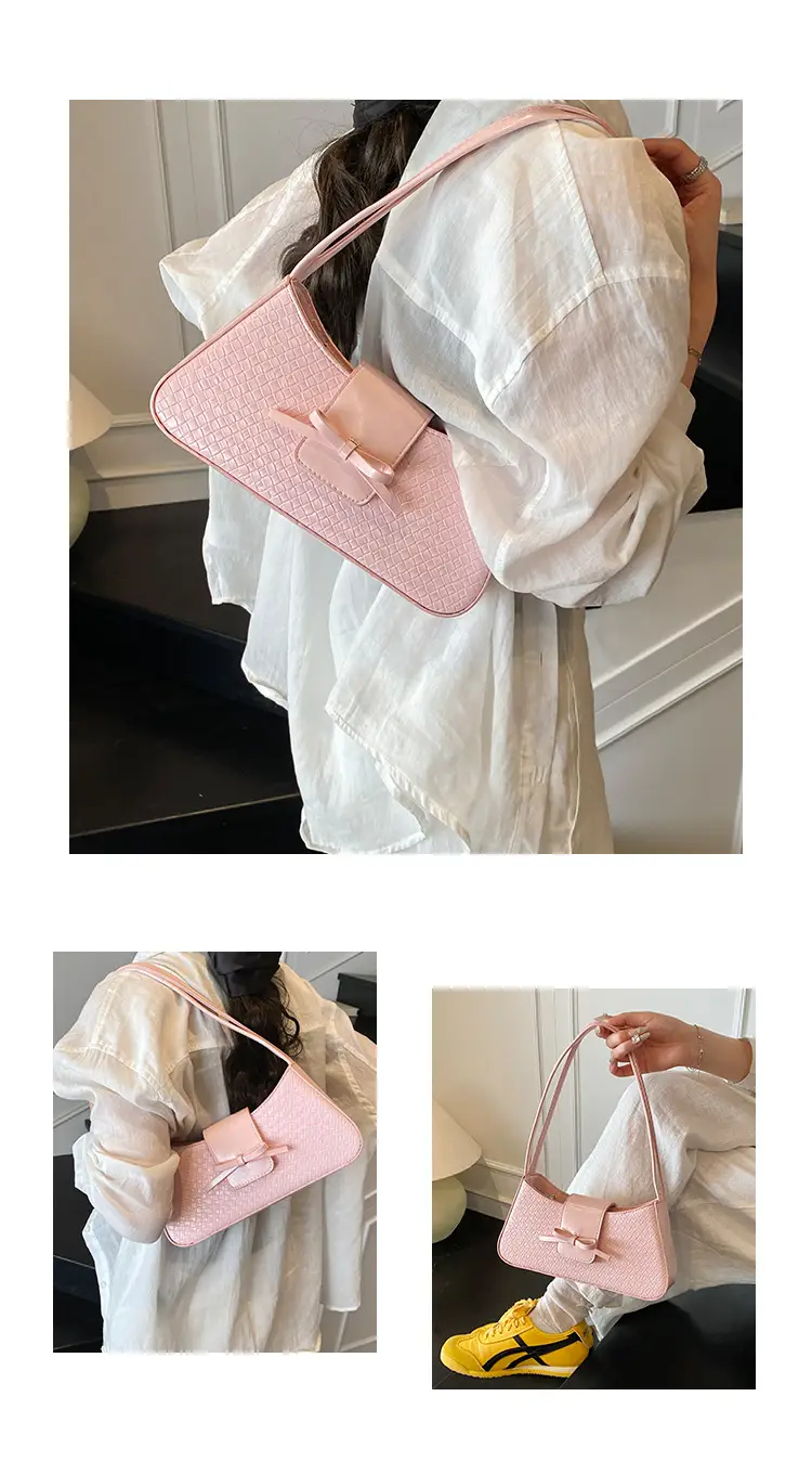 Pink Korean Style Shoulder Bag for Women — feature 10