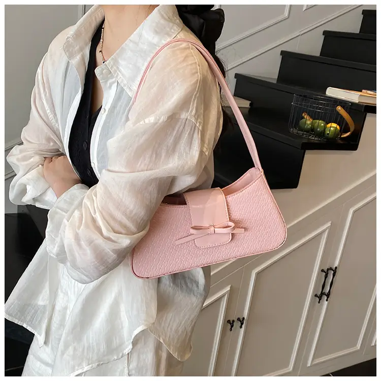 Pink Korean Style Shoulder Bag for Women — feature 16