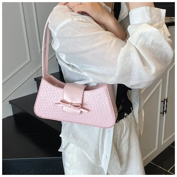 Pink Korean Style Shoulder Bag for Women — feature 17