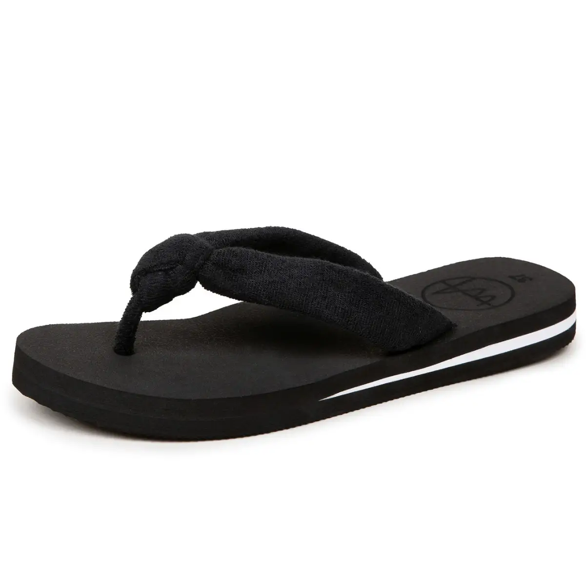 Women Striped Korean Style Flip Flops Summer