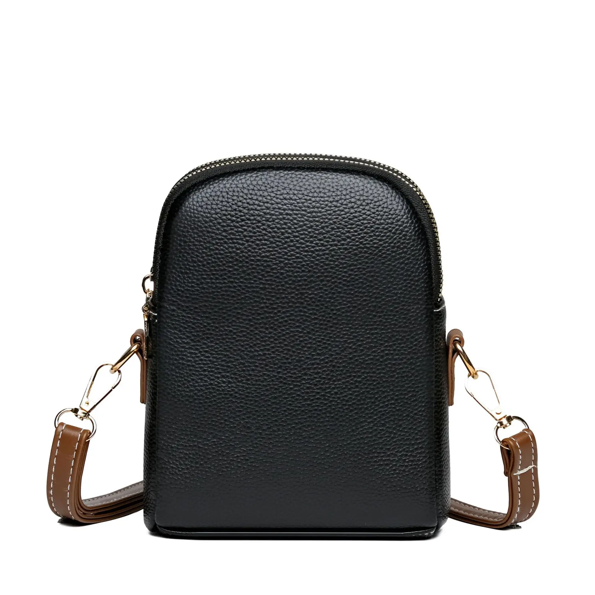 Trendy Women's Beige Shoulder Bag with Adjustable Strap - Image 4