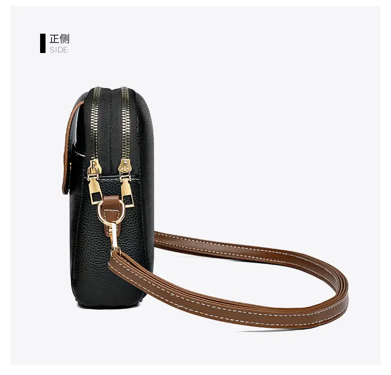 Trendy Women's Beige Shoulder Bag with Adjustable Strap — feature 20