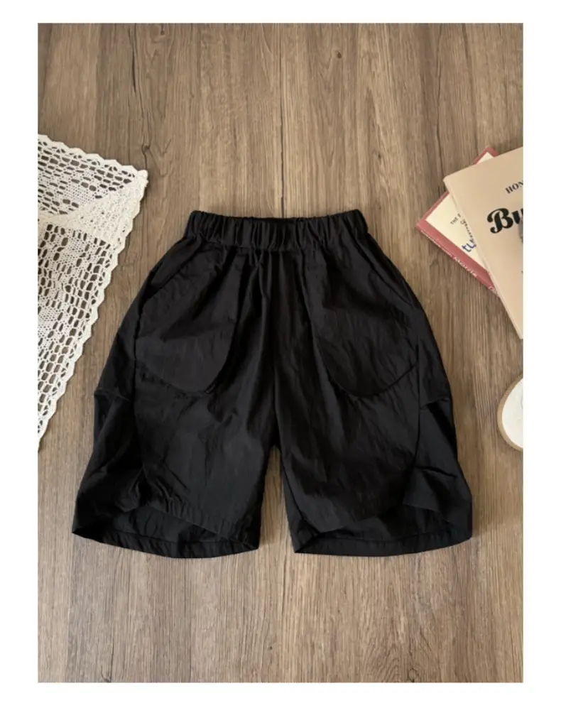 Boys Summer Vest Suit Pink Sleeveless Shorts Two-Piece — feature 18