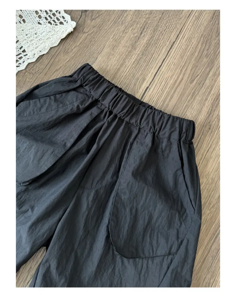 Boys Summer Vest Suit Pink Sleeveless Shorts Two-Piece — feature 20