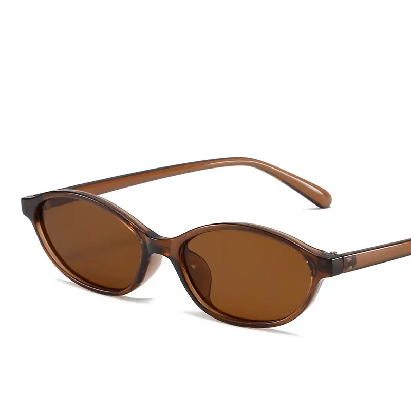 2025 Flat Round Frame Nerd Sunglasses Women's Small - Image 4