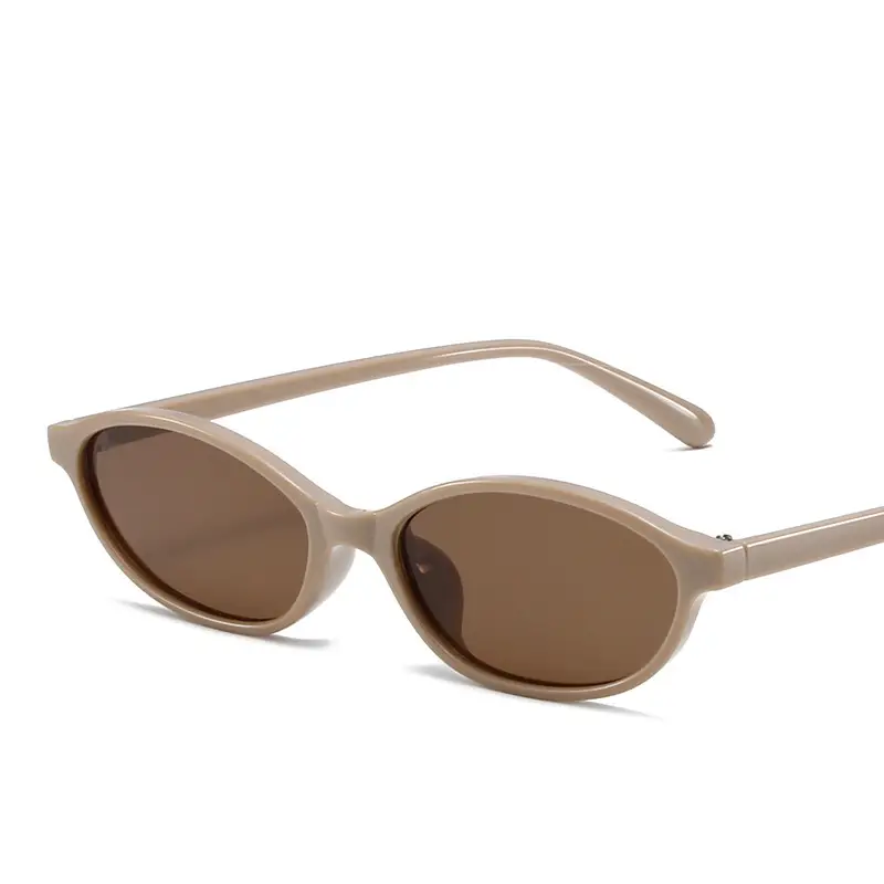2025 Flat Round Frame Nerd Sunglasses Women's Small - Image 6