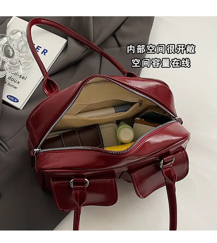 Pink Korean Style Shoulder Bag for Women — feature 11