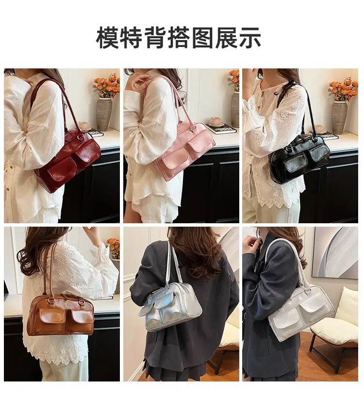 Pink Korean Style Shoulder Bag for Women — feature 12
