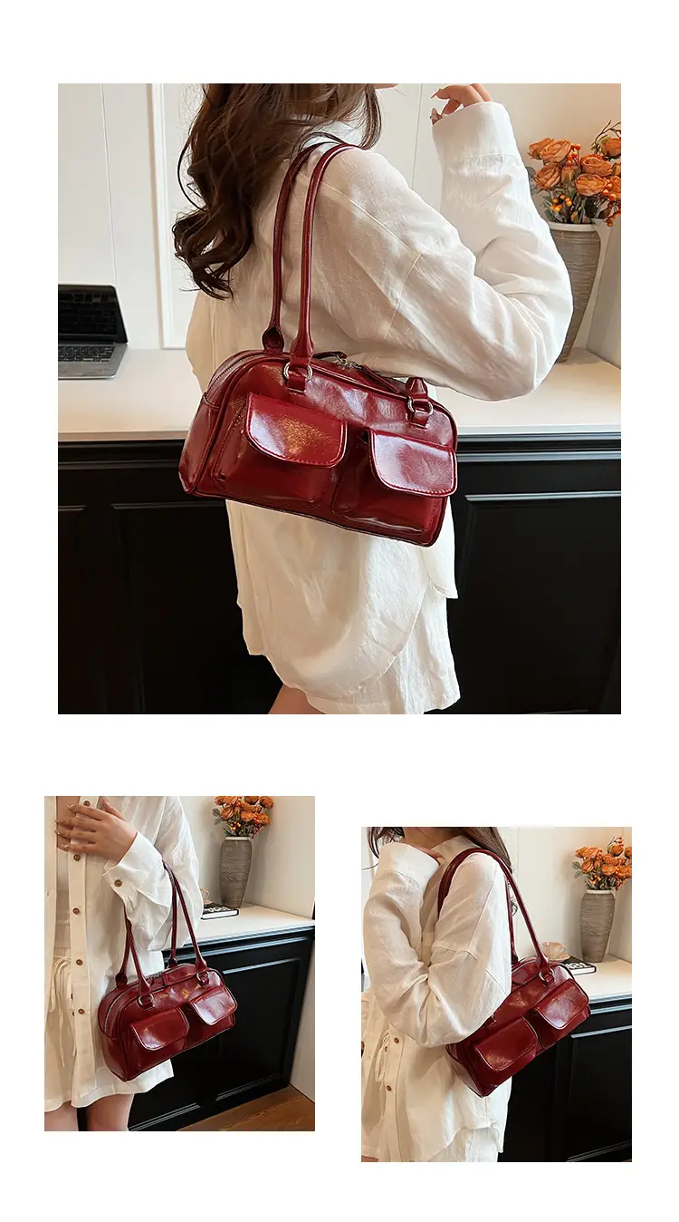 Pink Korean Style Shoulder Bag for Women — feature 13
