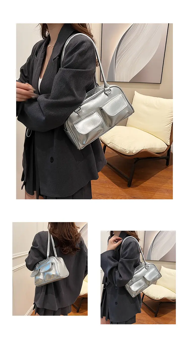 Pink Korean Style Shoulder Bag for Women — feature 17